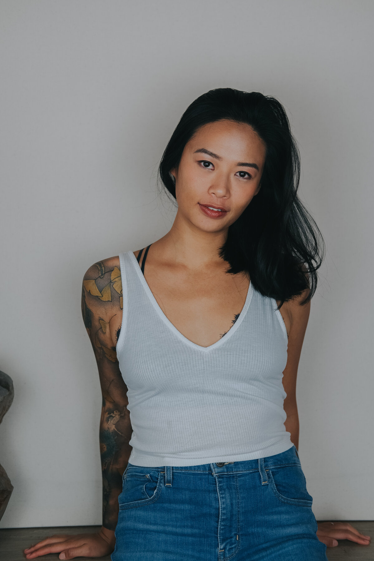 Jingxi Gu, founder of Patch Tattoo Therapy