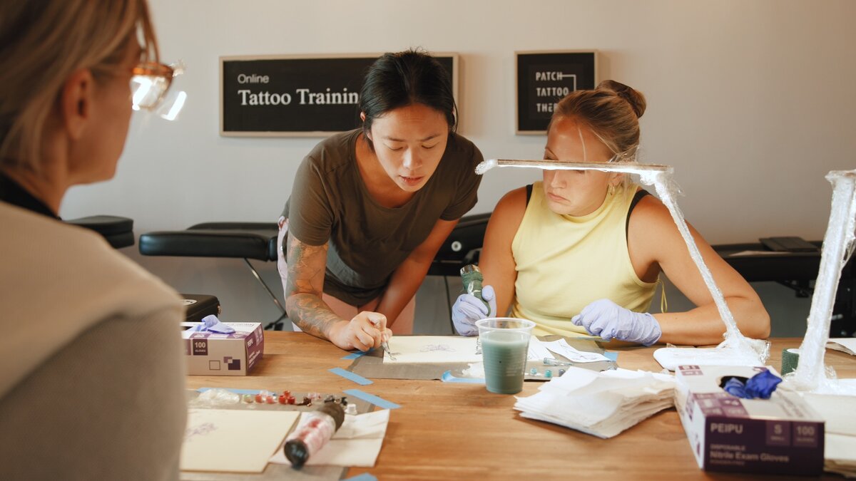 Patch tattoo training workshop
